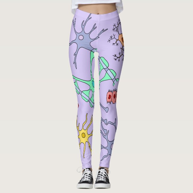 Legging Neurônios E Glia (Frente)
