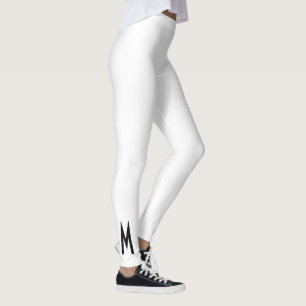 Legging Neve Branca Moderna Simples