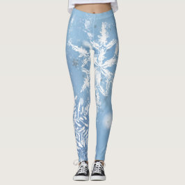Legging Neve de Natal Maravilhosa