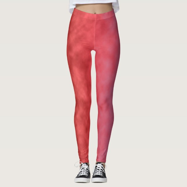 Legging Névoa Carmesim ao Crepúsculo (Frente)