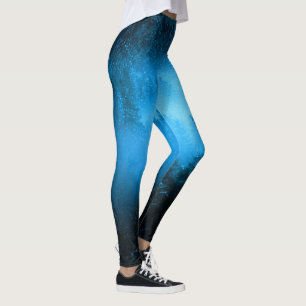 Legging Névoa mágica na floresta de neve
