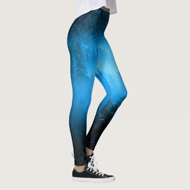 Legging Névoa mágica na floresta de neve (Direita)