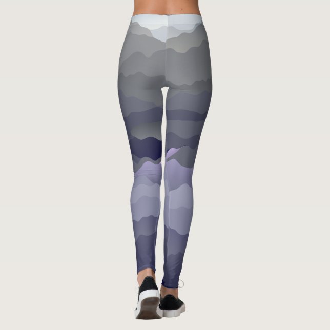 Legging Nevoeiro místico (Verso)