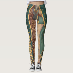 Legging Nicolas Enrquez A Virgem De Guadalupe Com O F