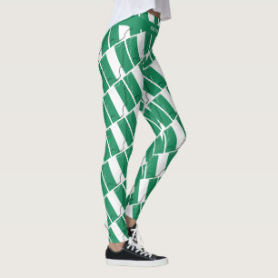Legging NIGÉRIA Texto Personalizado EXECUTE SEU PRÓPRIO 
