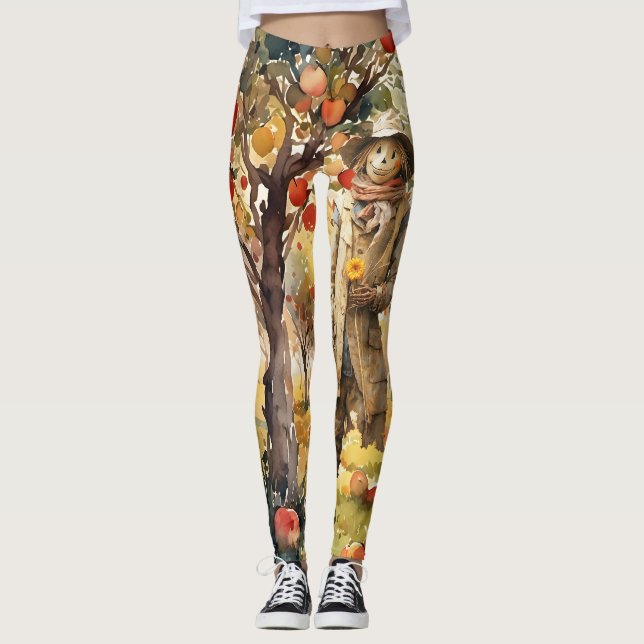 Legging No Pomar De Maçã (Frente)