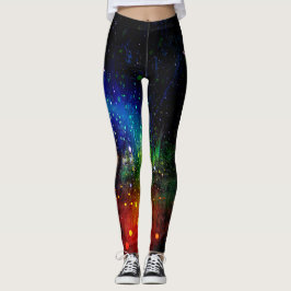 Legging Noite Colorida do Firefly