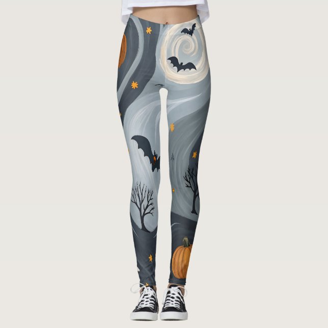 Legging Noite de Morte de Halloween (Frente)