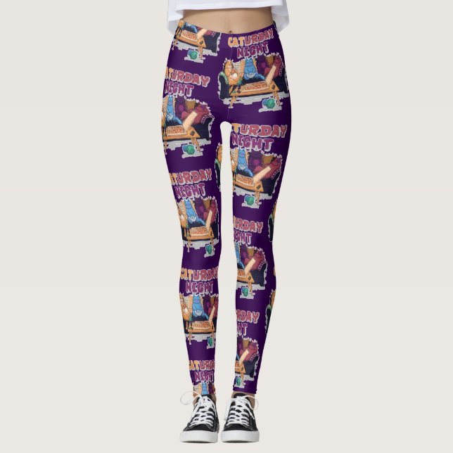 Legging Noite de sábado (Frente)