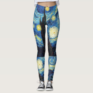 Legging Noite estrelado de Van Gogh