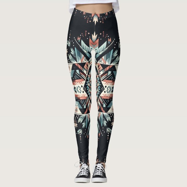Legging Noites Esplendorosas (padrão grande) (Frente)