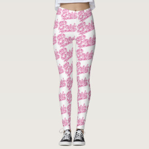 Legging Noiva Flor de Rosa