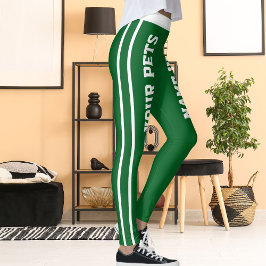 Legging Nomes de Animais de Companhia Personalizados das f