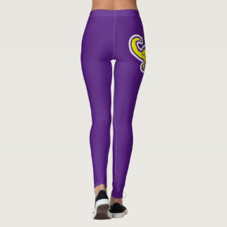 Legging Nossas pernas "Elvis" em roxo