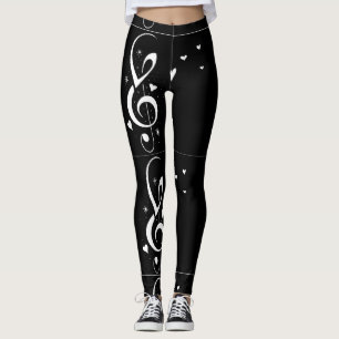 LEGGING **NOTAS MUSICAIS** LEGGENS