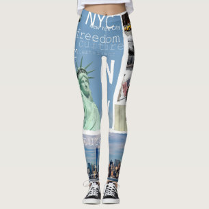 Legging Nova Iorque Nyc Pop Art