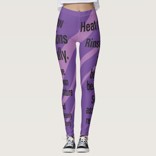 Legging Novos Diagonais de Direções (Frente)