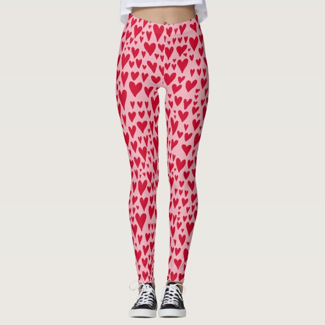 Legging Núcleo dos Corações (Frente)