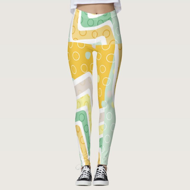 Legging Números Geométricos 7 (Frente)