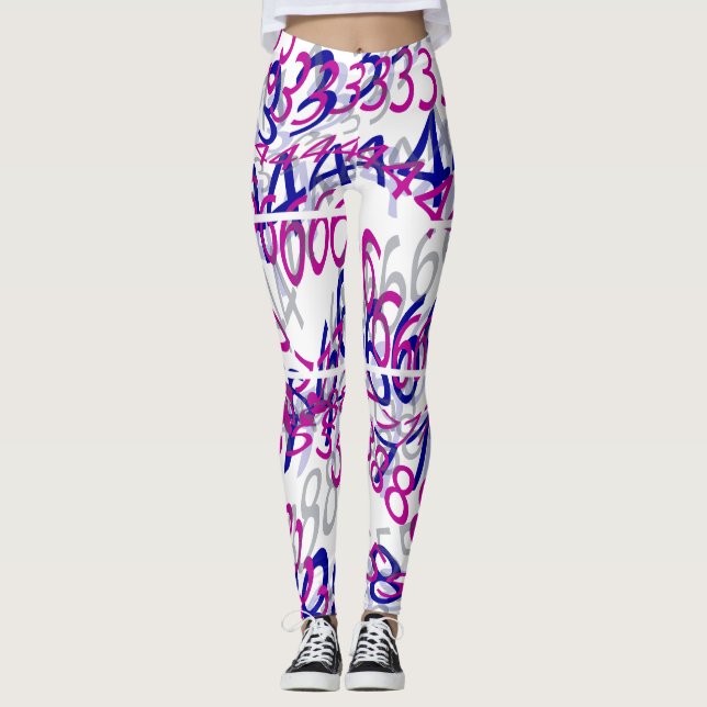 Legging Números neste (Frente)