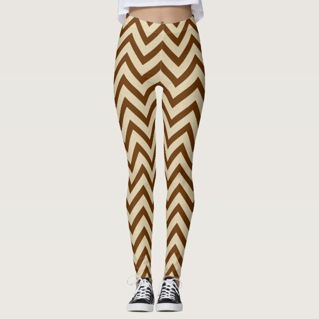 Legging Nutmeg Spice Moods Chevrons (Frente)