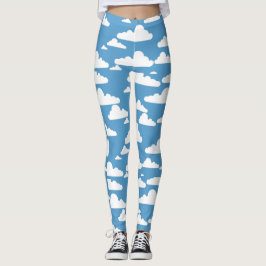 Legging Nuvem Azul