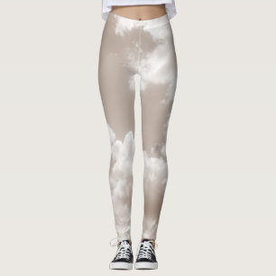 Legging Nuvens bege Suave 5 #nuvens #arte