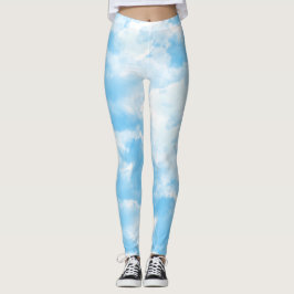 Legging Nuvens de Céu Azul