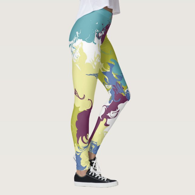 Legging Nuvens em meu café (Direita)