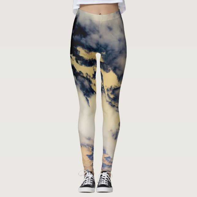 Legging Nuvens Escuras (Frente)