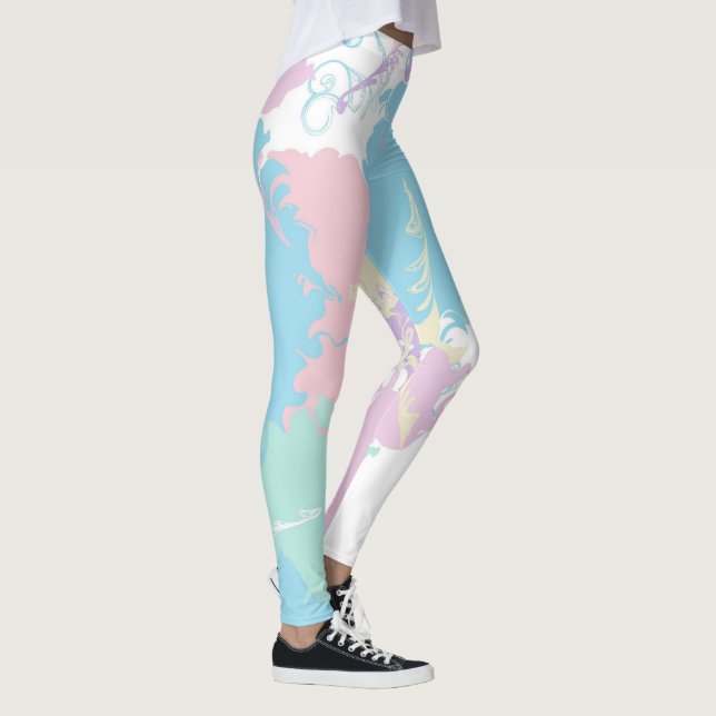 Legging Nuvens No Meu Café (Direita)