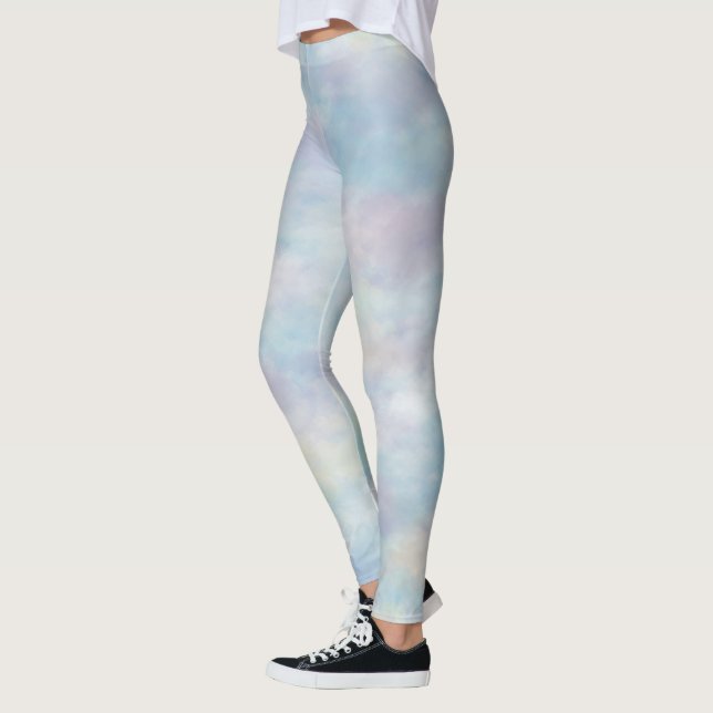 Legging Nuvens Pastel Multicoloridas  (Esquerda)