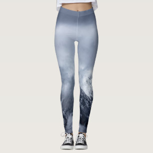 Legging Nuvens que cobrem a montanha Storžič, Eslovênia