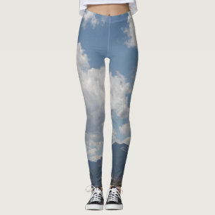 Legging Nuvens sobre as Montanhas Rochosas