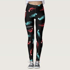 Legging O amor é esqueleto real