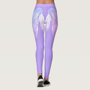 Legging O ANJO VOA o roxo feericamente