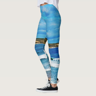Legging O aroma Do Oceano,
