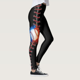 Legging O basebol costura a estação 2018