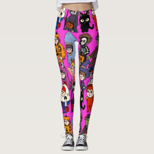 Legging O bruxo de tubarão-fada de Mikitiez grelhador fran