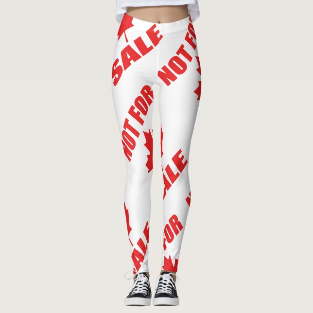 Legging O Canadá NÃO é para venda (Frente)