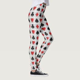 Legging O cartão sere caneleiras