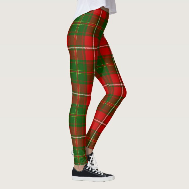 Legging O clã faz feno o Tartan (Direita)