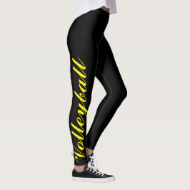 Legging o costume ostenta mulheres do voleibol, para