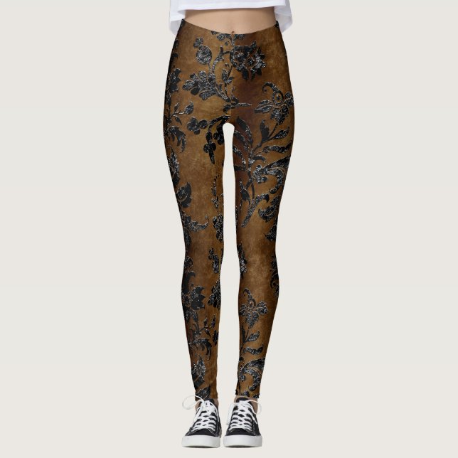Legging O Design da série Black Velvet 2 (Frente)