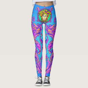 Legging O Designer Pastel Medusa