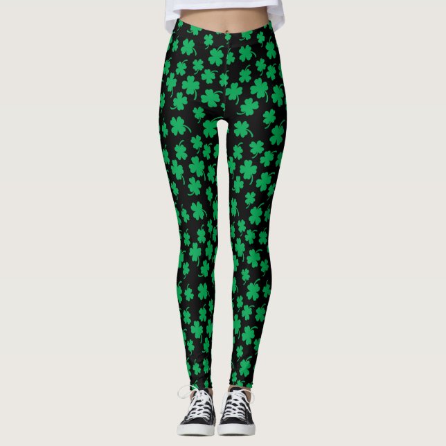 Legging O dia de St Patrick (Frente)