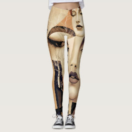Legging O Eco de “Virelle” – Um Retrato Abstrato