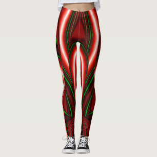Legging O espírito do amor e da esperança Abstrato 3D Rain