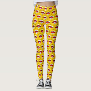 Legging O fã espanhol encurrala multi caneleiras