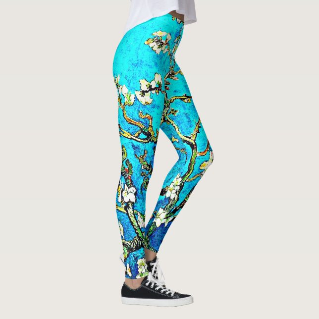 Legging O famoso de Van Gogh, Almond Blossoms (Direita)